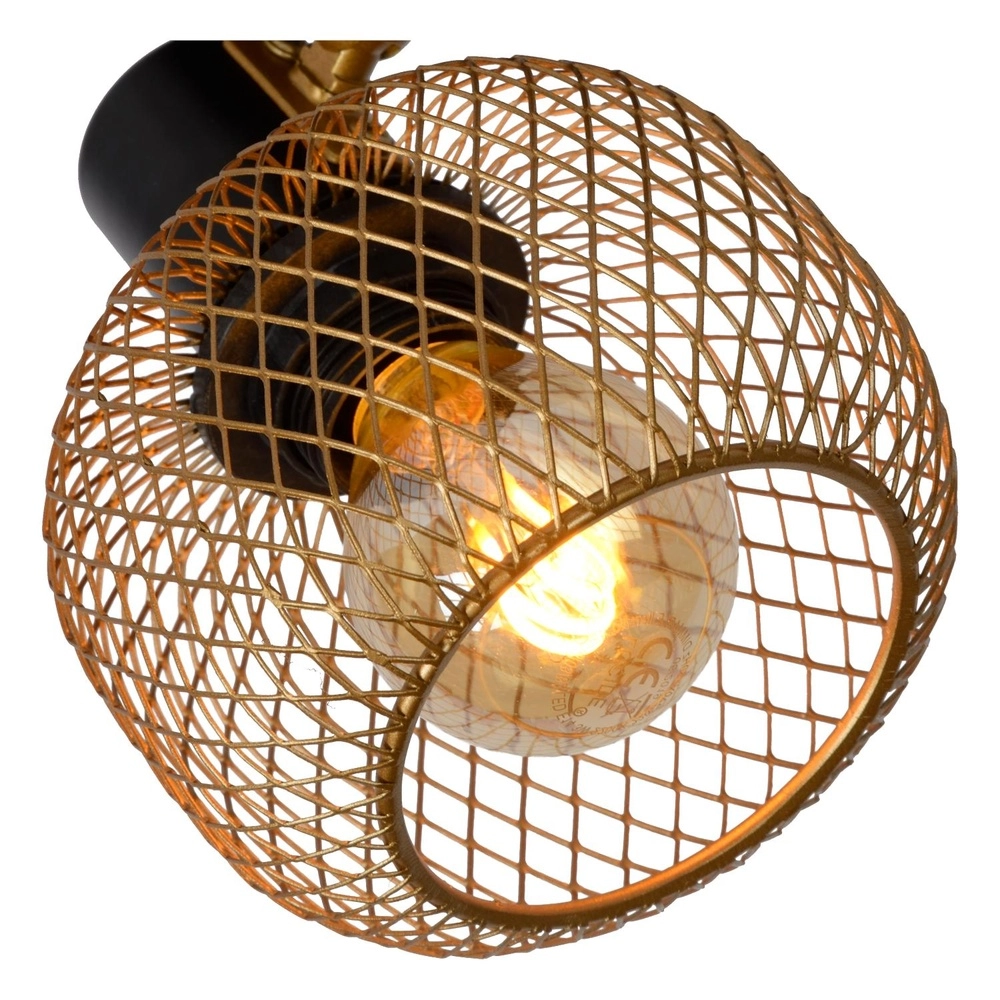 Plafondlampje Maren enkel goud Lucide 5411212771063