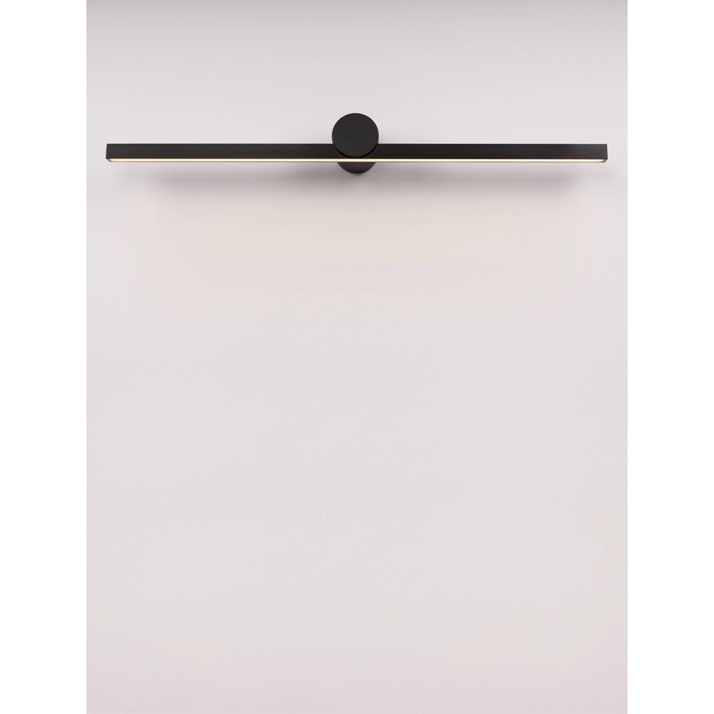 Design wandlamp Breggo zwart 81cm