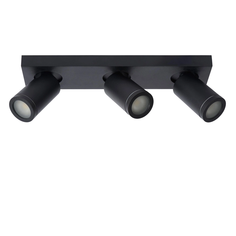 Plafondspot Taylor IP44 3-lichts zwart