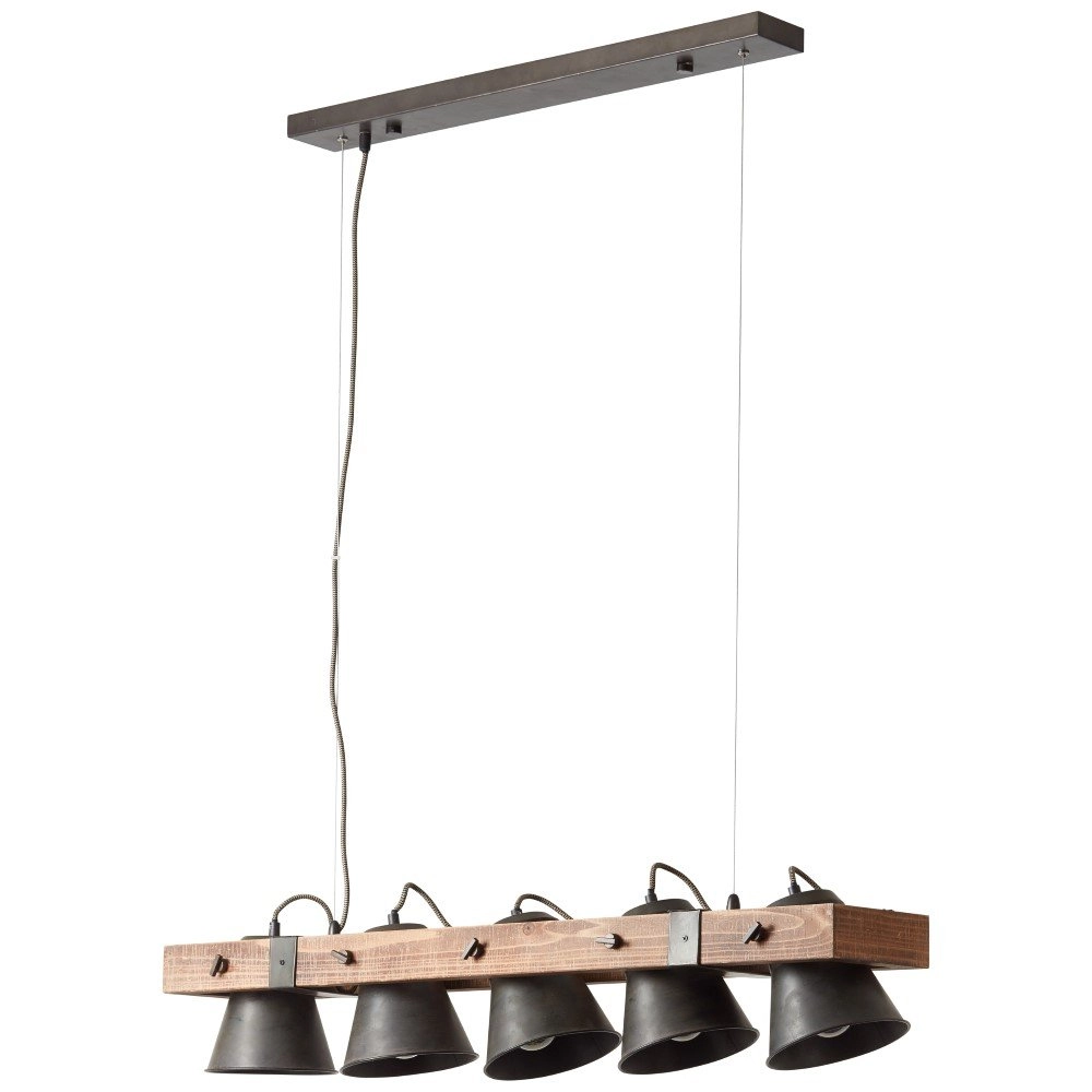 Eetkamer hanglamp Plow industrieel Brilliant 4004353359699