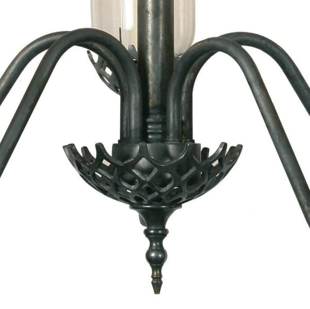 Antieke kroonluchter Gothic antiek koper (ANT) Limehouse