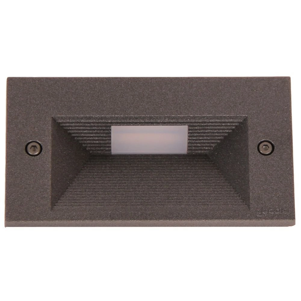 Led inbouwspot Spotpro 3,2w - 3500K - 13,4cm antraciet