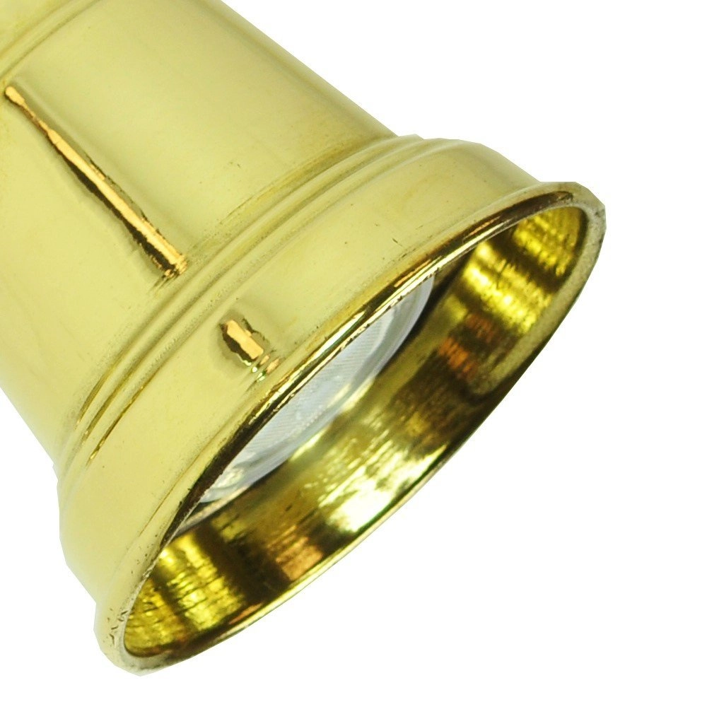 Landelijke plafondlamp Spot 10cm - antiek koper (ANT) Limehouse
