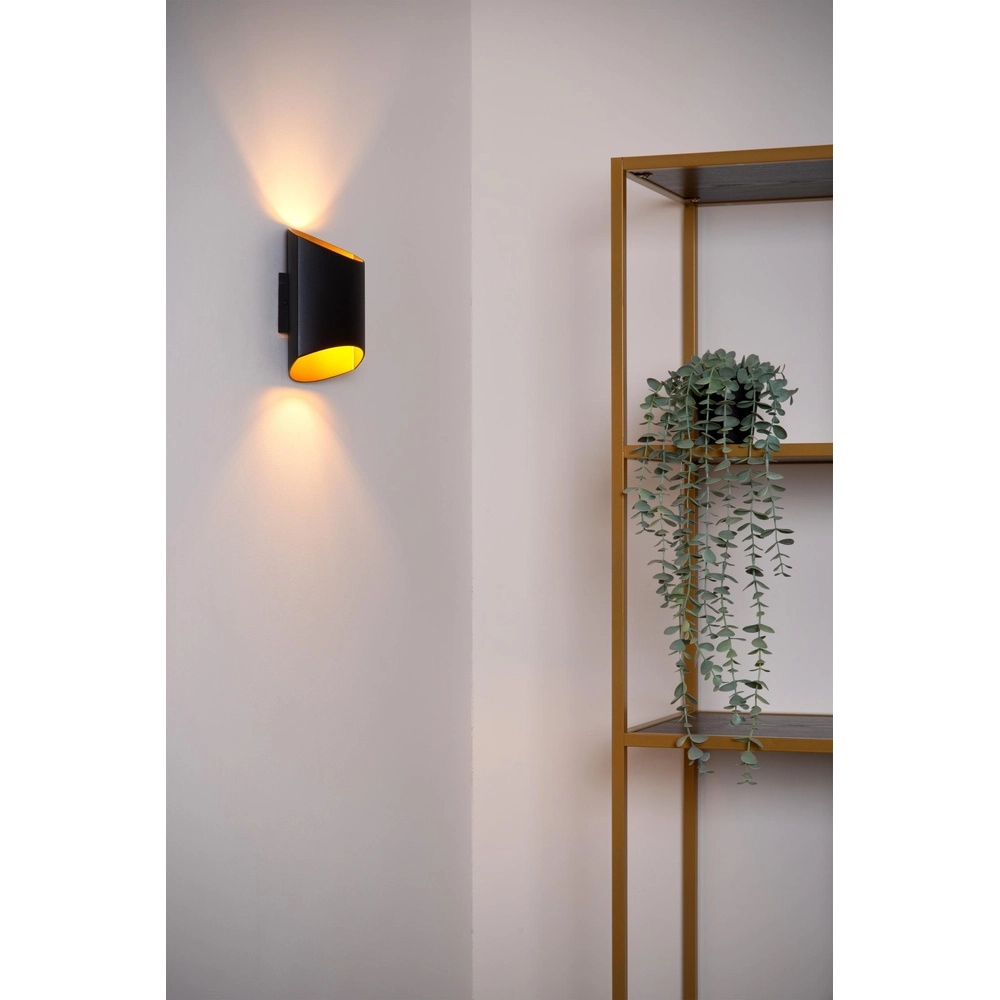 Design wandlamp Diletta zwart Lucide 5411212093554