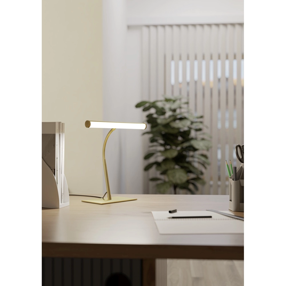 Bureaulamp Riccione goud Eglo 9008606357970