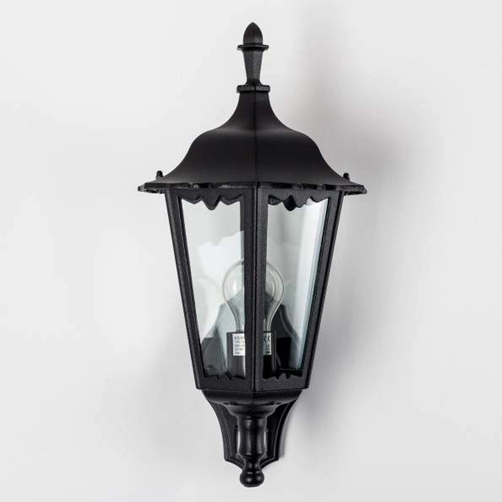 Buitenlamp Ancona bewegingssensor - zwart KS Verlichting 8714732726344