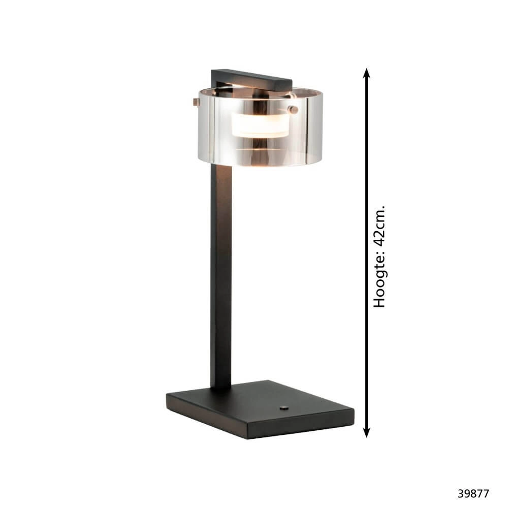 Tafellamp met smoke glas Copillos Stars of Light 9002759398774