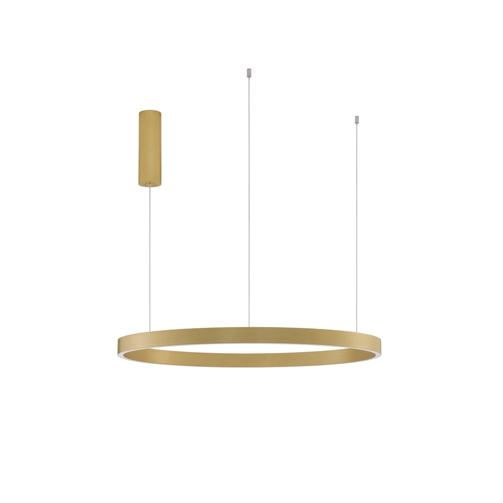 Gouden hanglamp Elowen design Ø 80cm Lyora 5212017439109