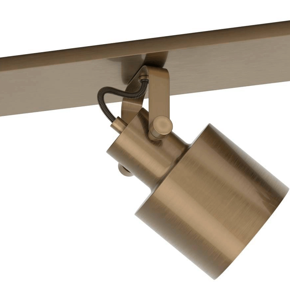 Messing plafondspot Southery 3-lichts Eglo 9002759438197