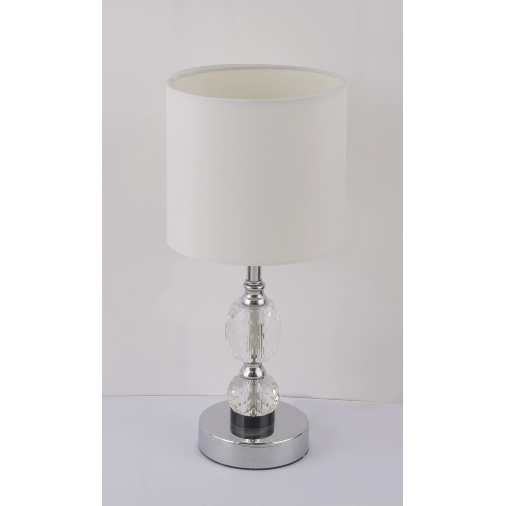 Klassieke schemerlamp Bronn chroom 47cm Globo 9007371382361