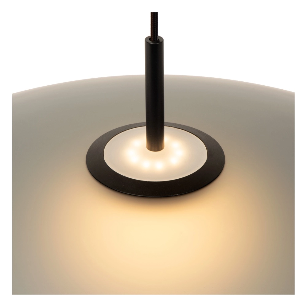 Strakke hanglamp Menga Ø 60cm smoke glas Premium by Lucide 5411212251176