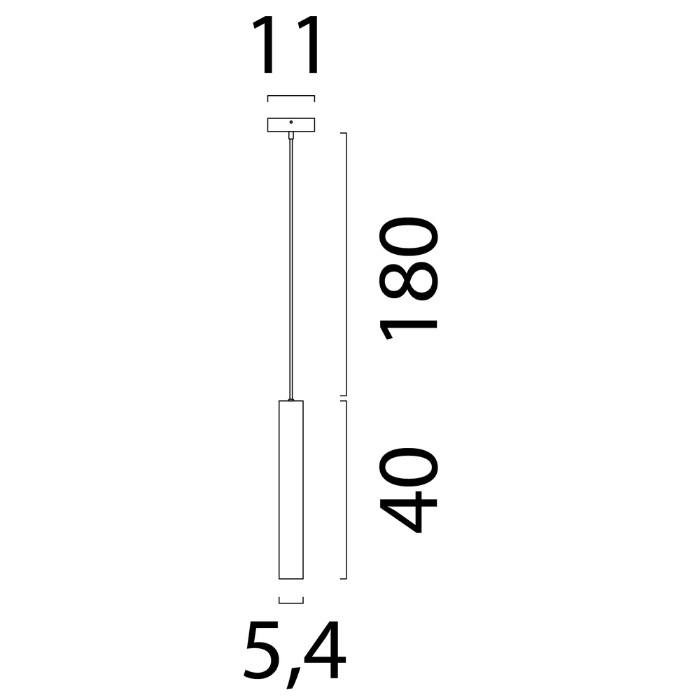 Hanglamp 40cm pendel Run cacao Masterlight 8718121374819
