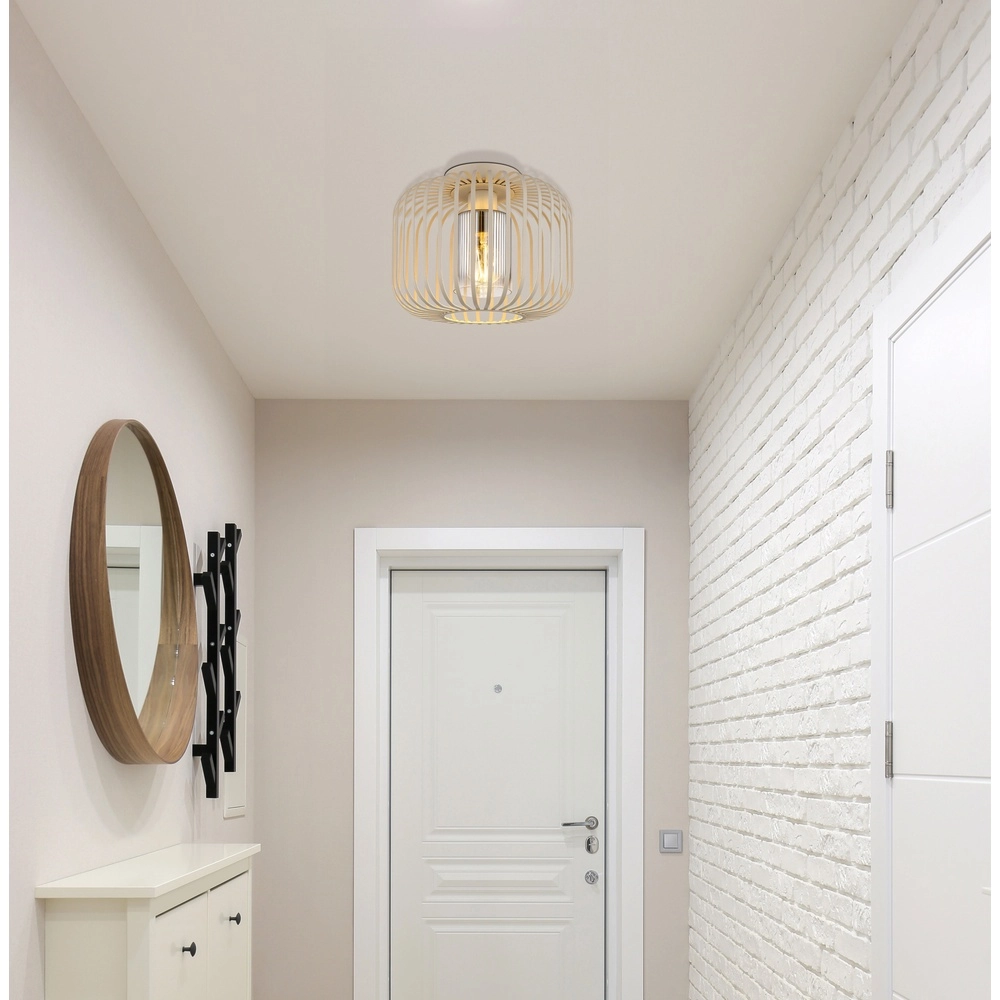 Plafondlamp Alfred zand bruin Globo 9007371522620