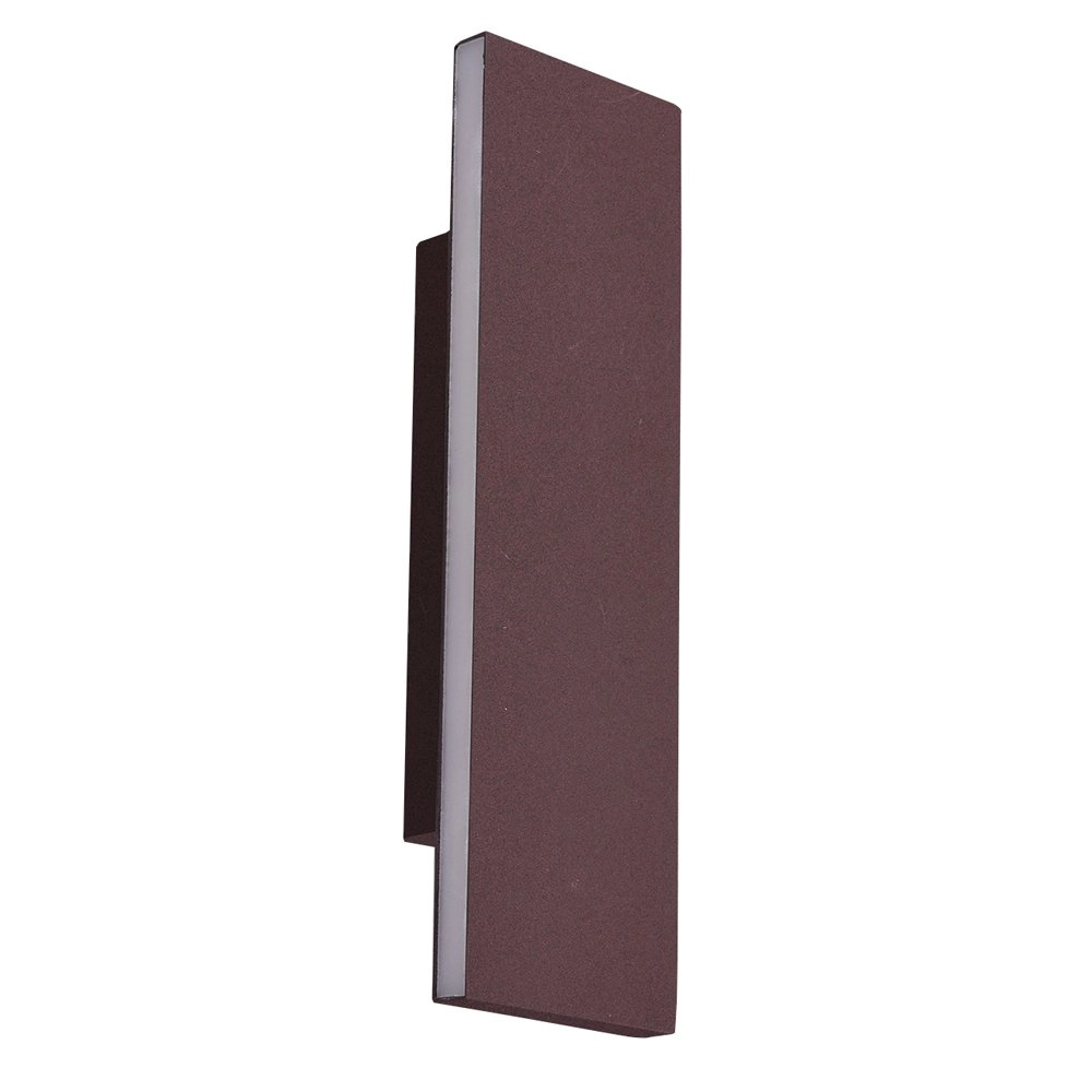 Roestbruine wandlamp Concha 58cm bruin