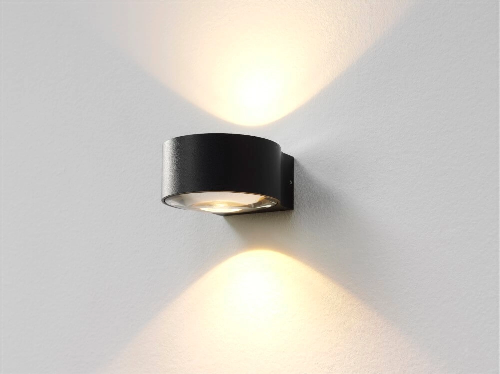 Design wandamp Hudson zwart Design wandamp Hudson zwart