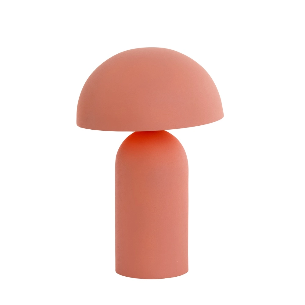 Champignon tafellamp Tolima koraal roze - Ø 31cm Light & Living 8717807807856