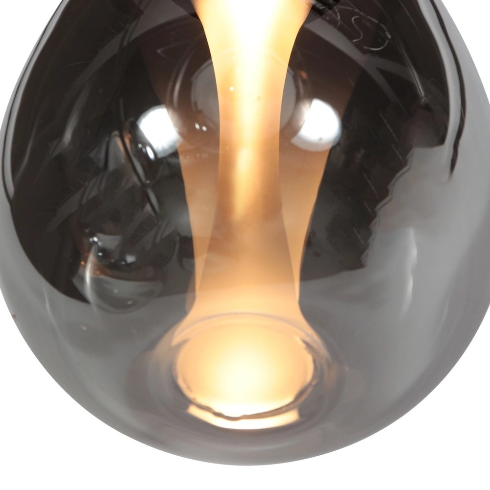 Hanglamp Glimsy 1-lichts zwart Ø 22cm Steinhauer 8712746177978