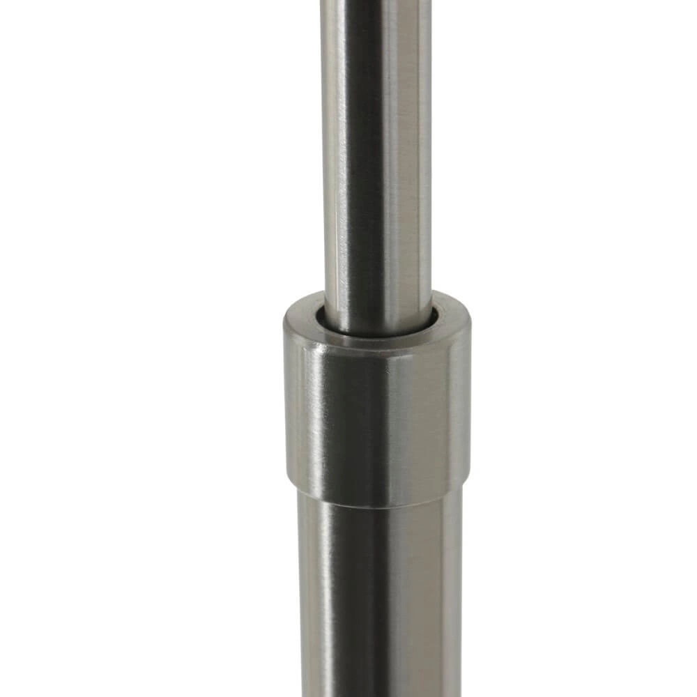 Vloerlamp Gramineus 165cm grijs met linnen grijze kap Steinhauer 8712746093759