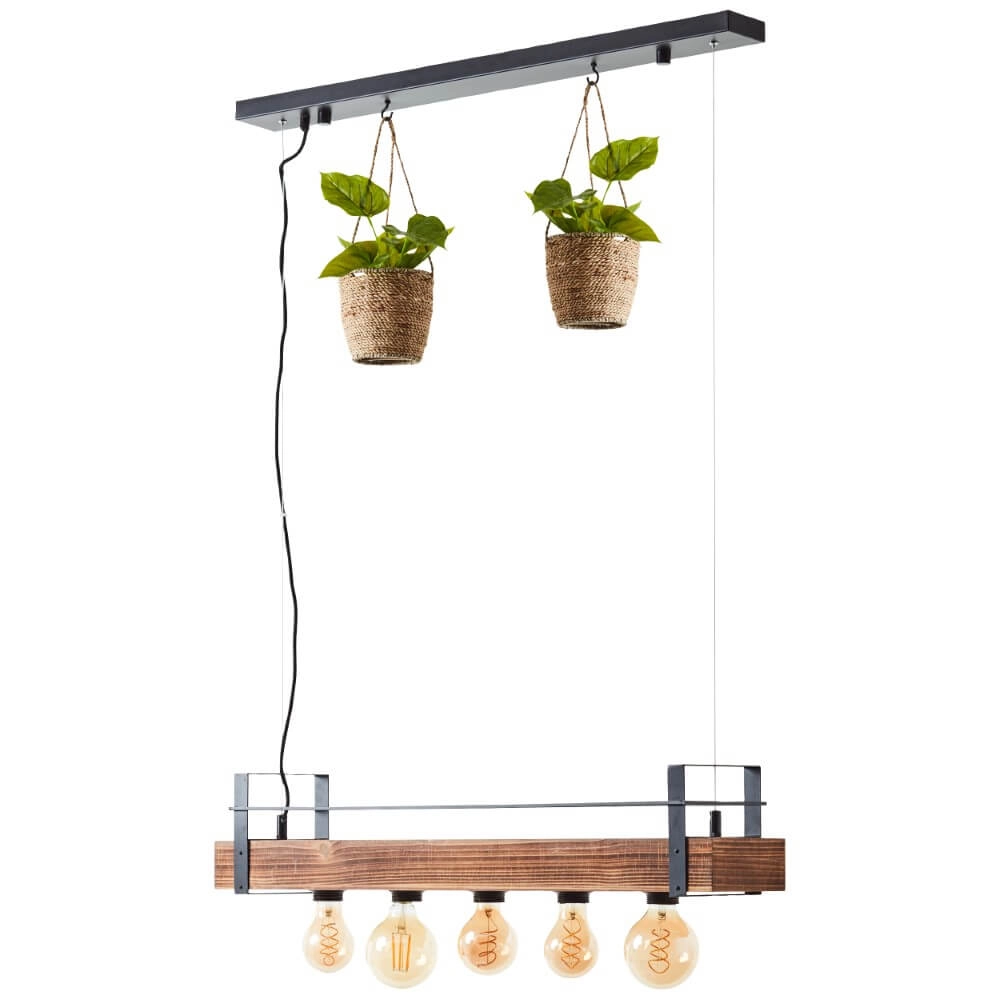 Hanglamp Bankwood 80cm Brilliant 4004353396588