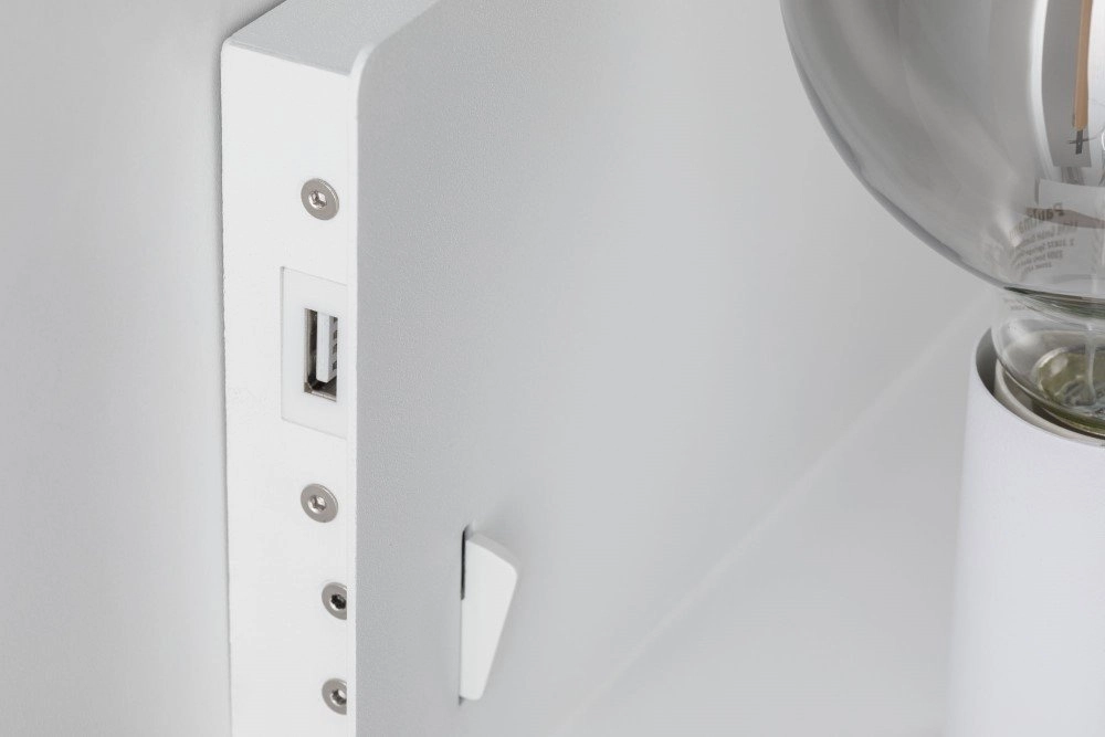 Slaapkamer bedlamp Devara USB Paulmann 4000870789155