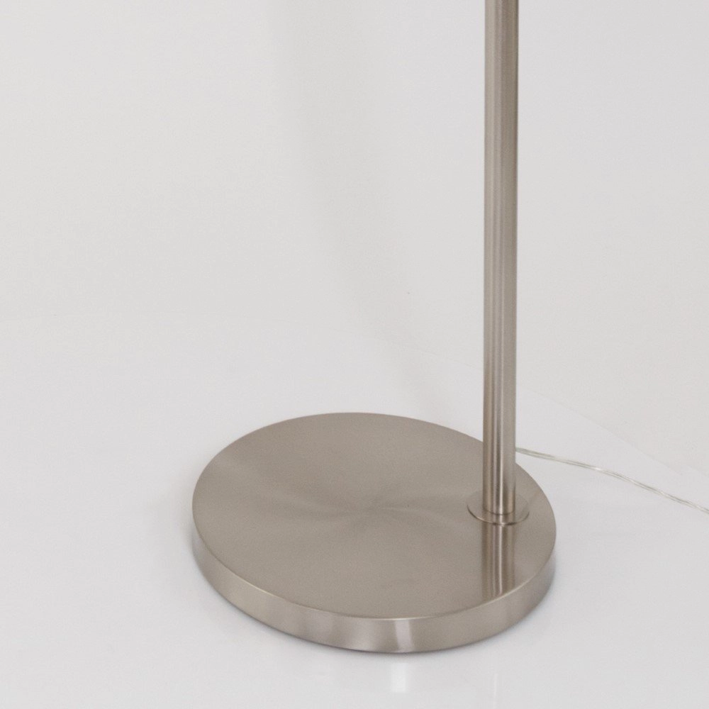 Vloerlamp Gramineus 165cm grijs met linnen grijze kap Steinhauer 8712746093759