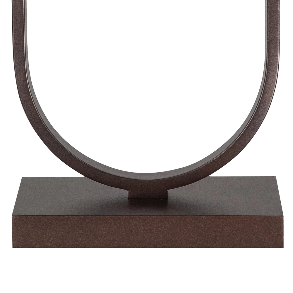 Tafellamp Verona choco 48cm Highlight 8718379050589
