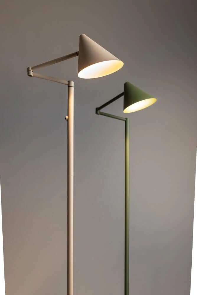 Vloerlamp Marvis zandkleurig design ETH 8720195307051