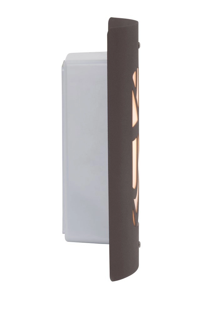 Bruin gevlamde muurlamp Whitney Brilliant 4004353163180