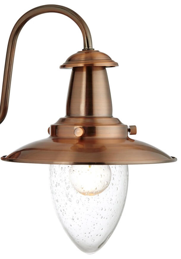 Roodkoperen wandlamp Fisherman Searchlight 5053423022925