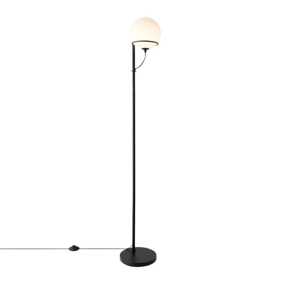 Vloerlamp Wilson zwart met wit Nordlux 5704924018640