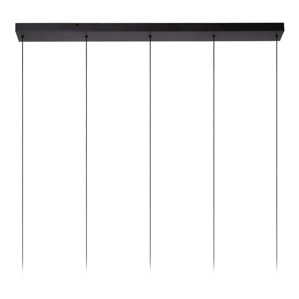 5-lichts hanglamp Tamino zwart Lucide 5411212741257