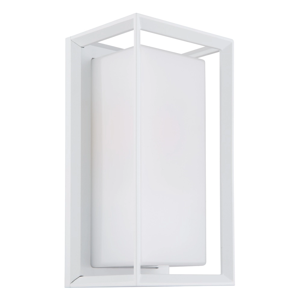 Buiten wandlamp Logana wit Globo 9007371471812