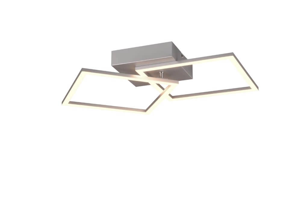 Design plafondlamp Trail grijs Trio 4017807577532