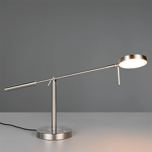 Bureaulamp Monza nikkel Trio 4017807693263