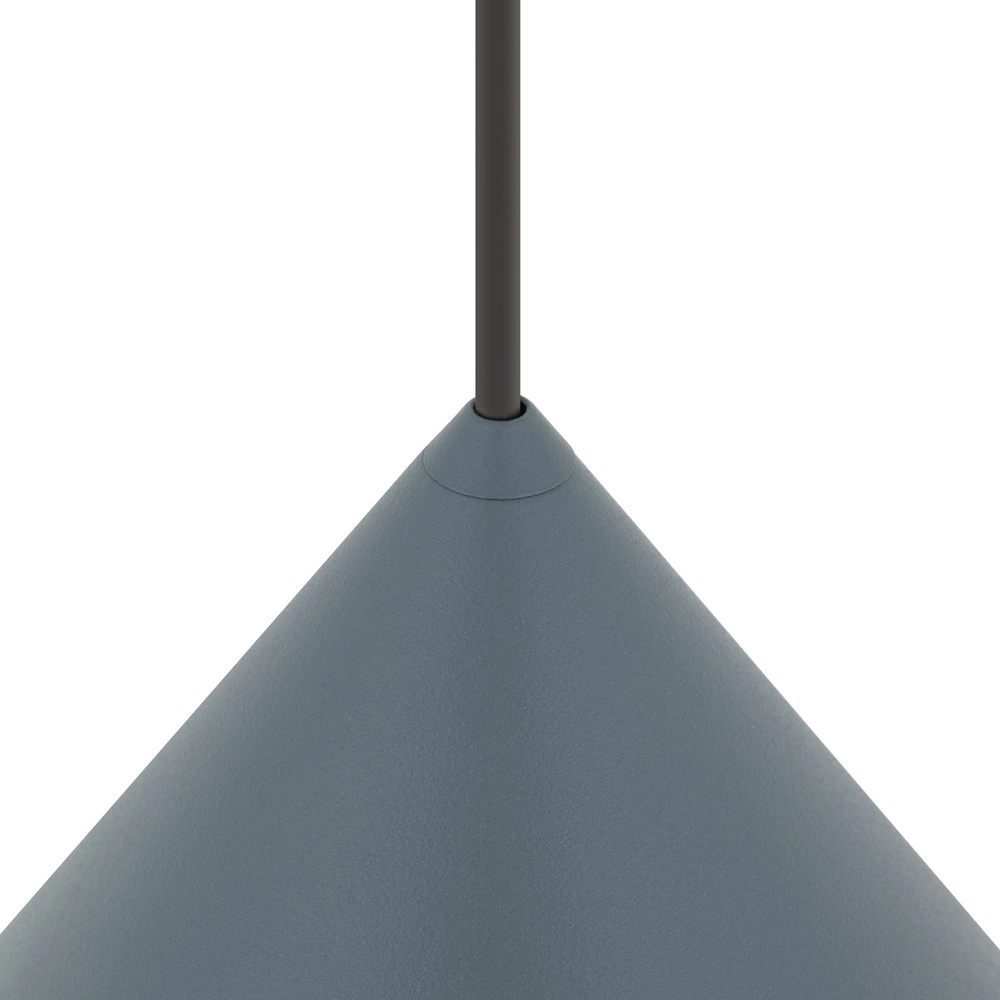 Design hanglamp Zenith umbra blauw Ø 35cm Lyora 5903139114875