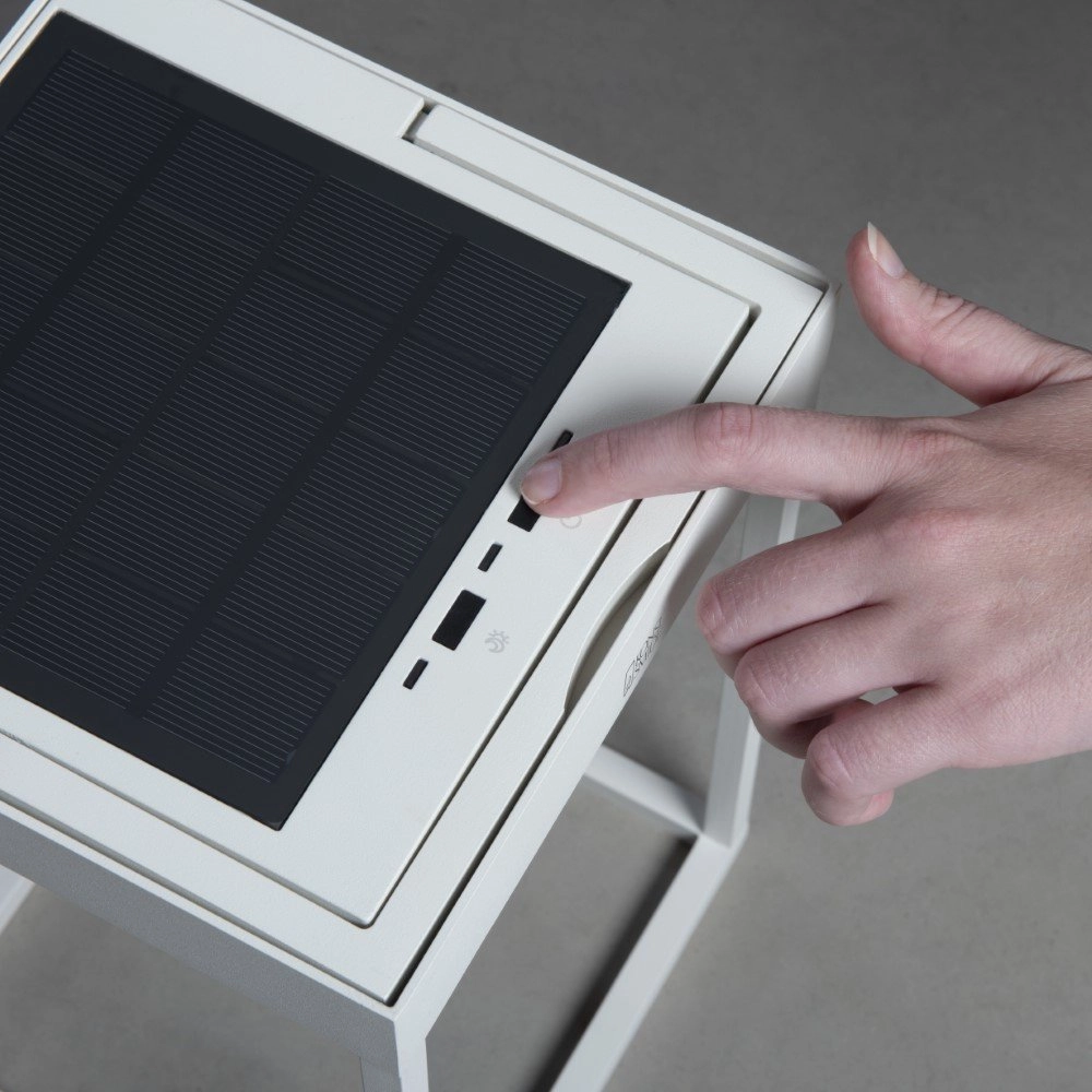 Mobiele tafellamp Portofino wit KonstSmide 7318307815252