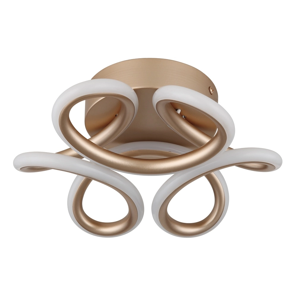 Champagne plafondlamp Melisand uniek Globo 9007371509348