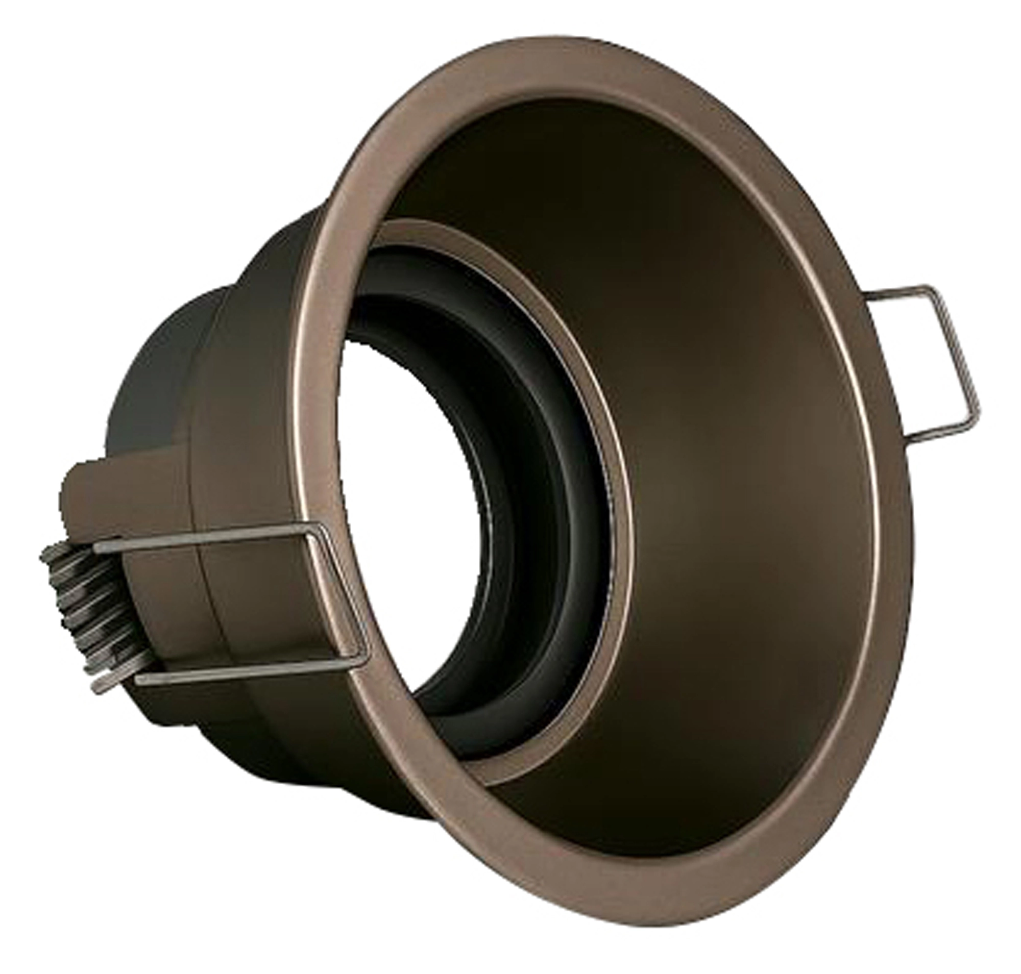 Inbouwspot Slim Trim 3 IP65 richtbaar brons