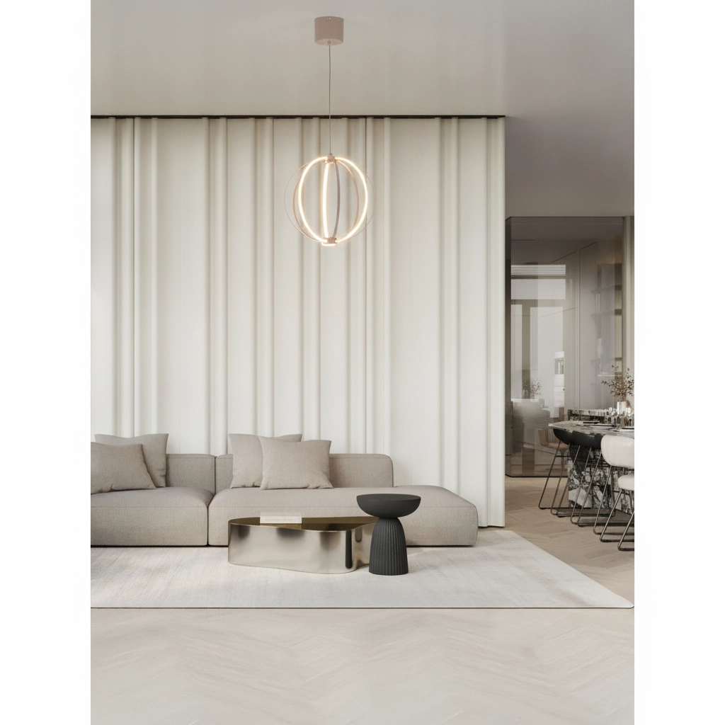 Hanglamp Brea beige Ø 30cm