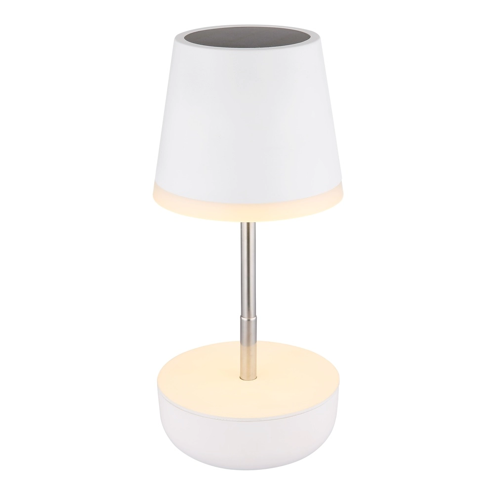 Solar tafellampje Felina wit