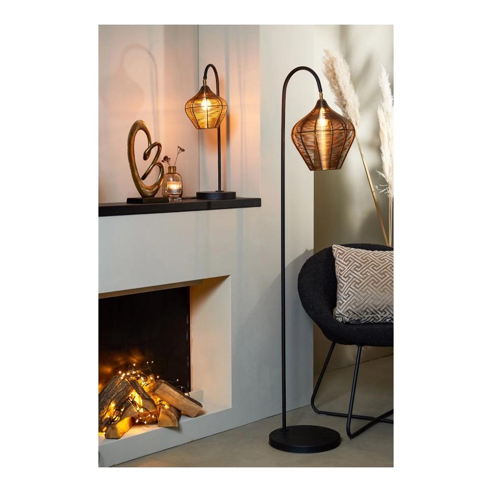 Vloerlamp Alvaro brons Light & Living 8717807634278