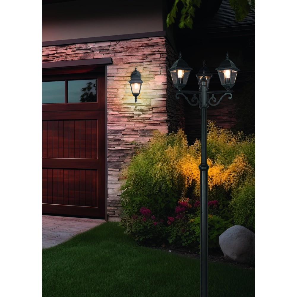 Lantaarn Livenza 3 kroon zwart Trio 4017807543452