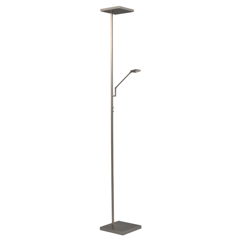 Vloerlamp uplighter Denia 1 met leeslamp