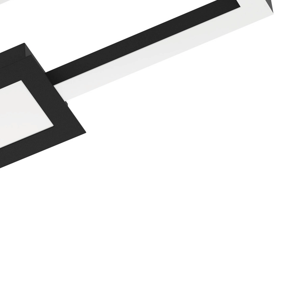 Zwarte led plafondlamp Monirote Eglo 9002759997922