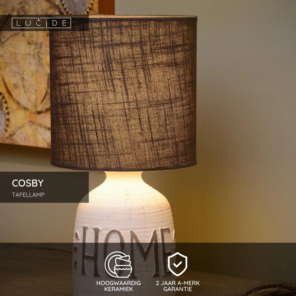 Schemerlampje Cosby wit Lucide 5411212470126