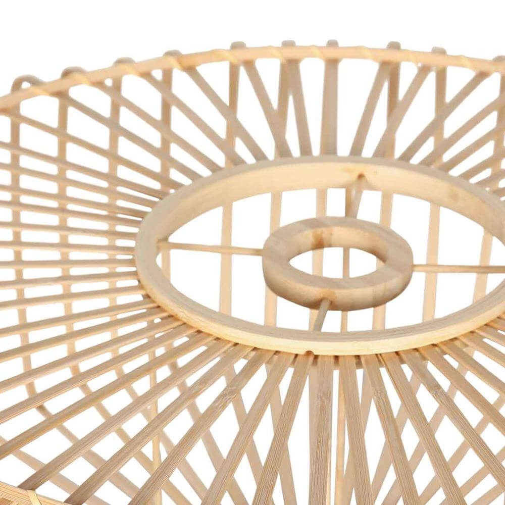 Vloerlamp Stang zwart met bamboe Steinhauer 8712746176896