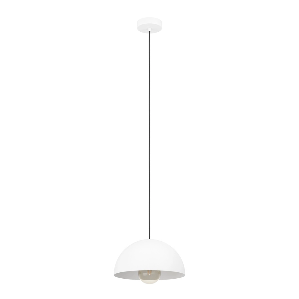 Witte hanglamp Gaetano Ø 30cm - E27