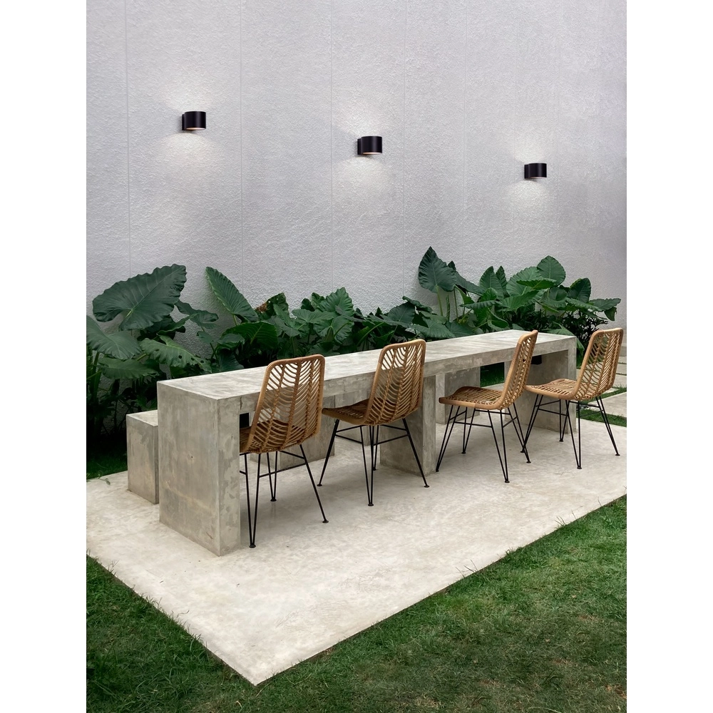 Design wandspot Beta up en down zwart Lyora 5212017453471