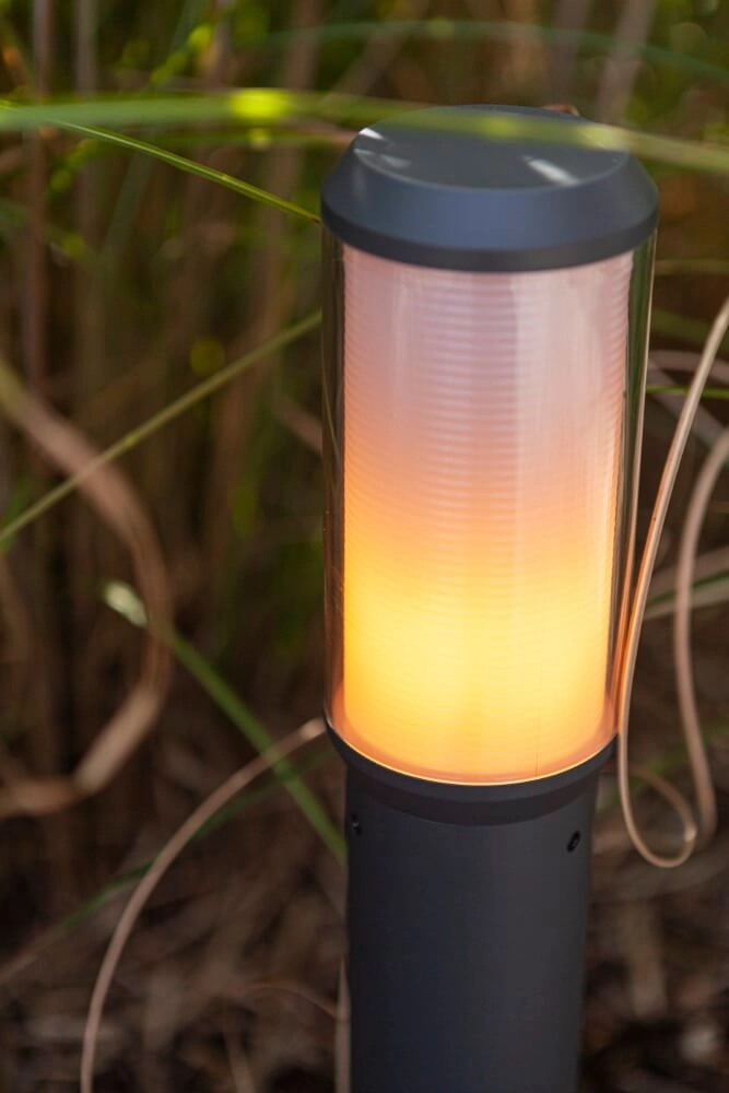 Tuinlamp Heros antraciet 70cm Lutec 6939412070759