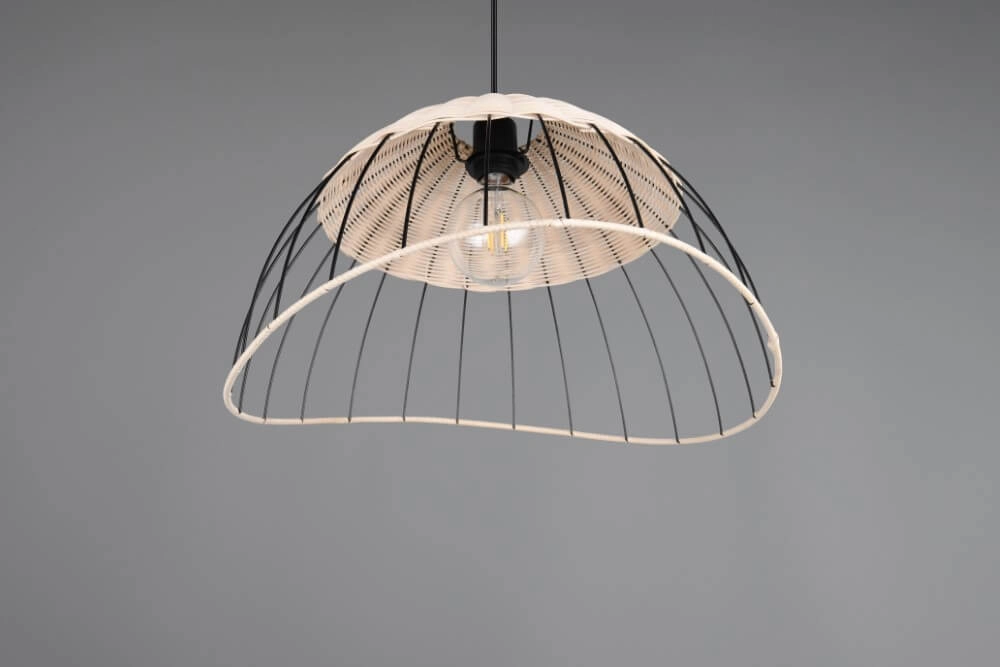 Rotan hanglamp Sandrine Ø 48cm Trio 4017807637656